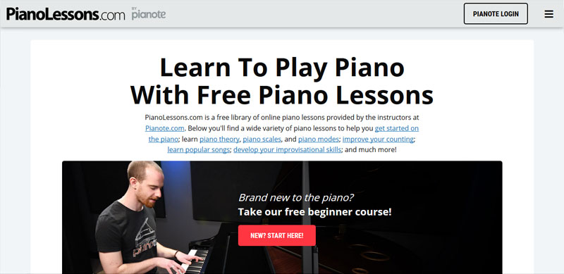 Piano Lessons - Tutorials